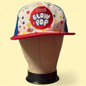 Charms Blow Pop Snapback Hat Multicolor Kidcore Statement Colorful Trucker Hat